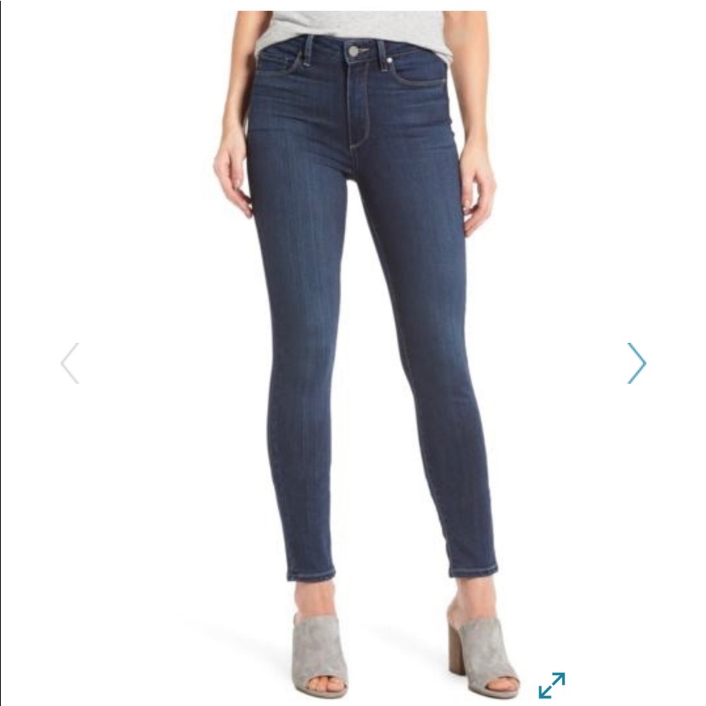 PAIGE hoxton ankle jeans
